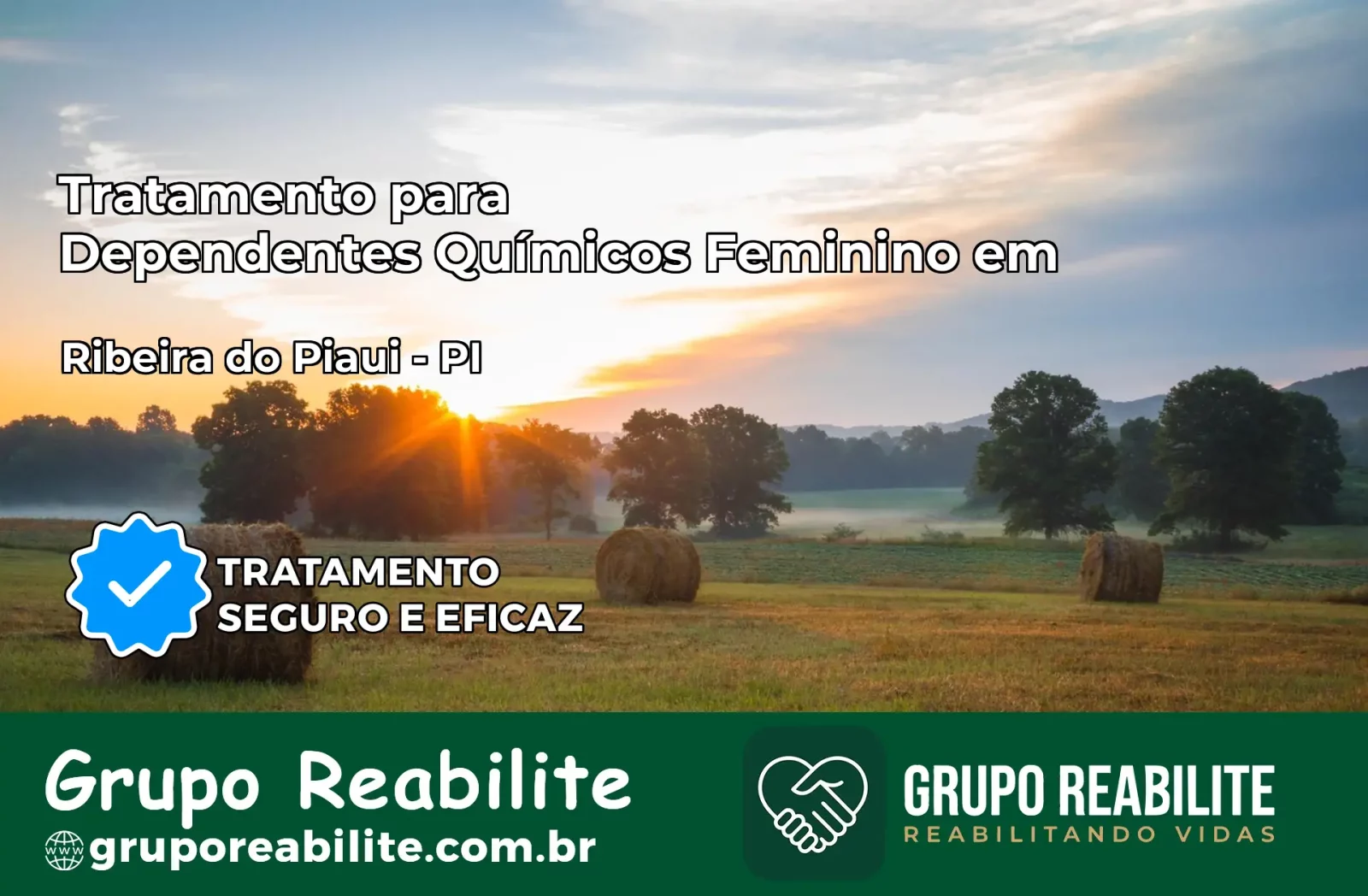 Tratamento para Dependentes Químicos Feminino em Ribeira do Piauí – PI