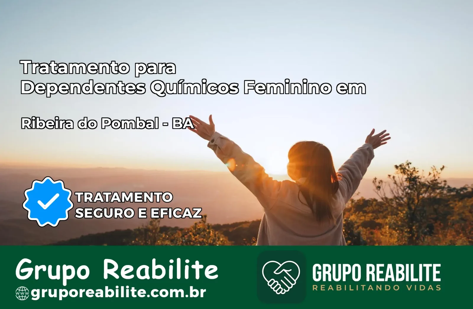 Tratamento para Dependentes Químicos Feminino em Ribeira do Pombal – BA