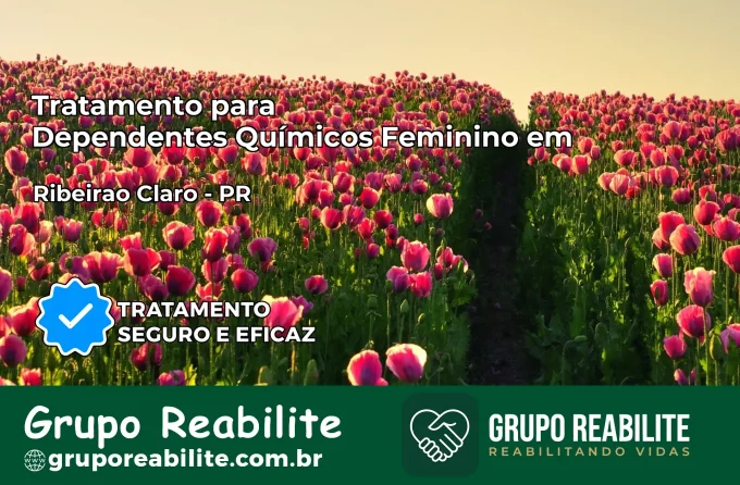Tratamento para Dependentes Químicos Feminino em Ribeirão Claro – PR