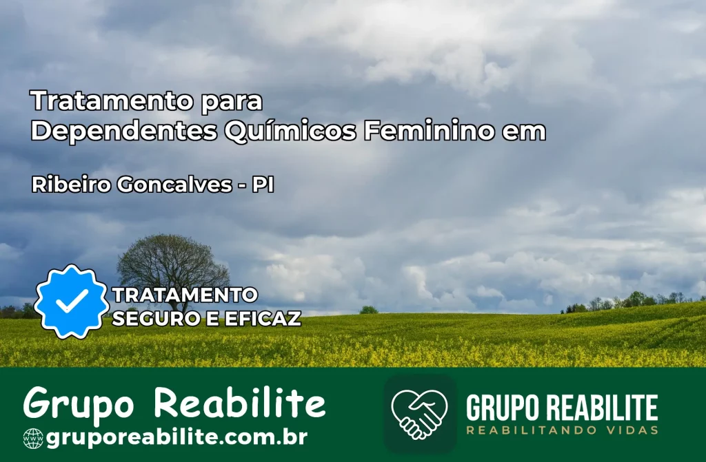 Tratamento para Dependentes Químicos Feminino em Ribeiro Gonçalves – PI