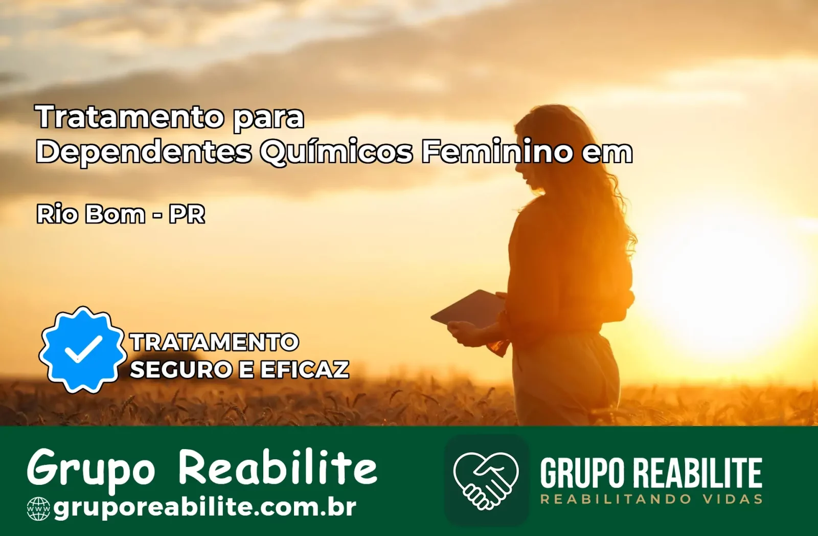 Tratamento para Dependentes Químicos Feminino em Rio Bom – PR