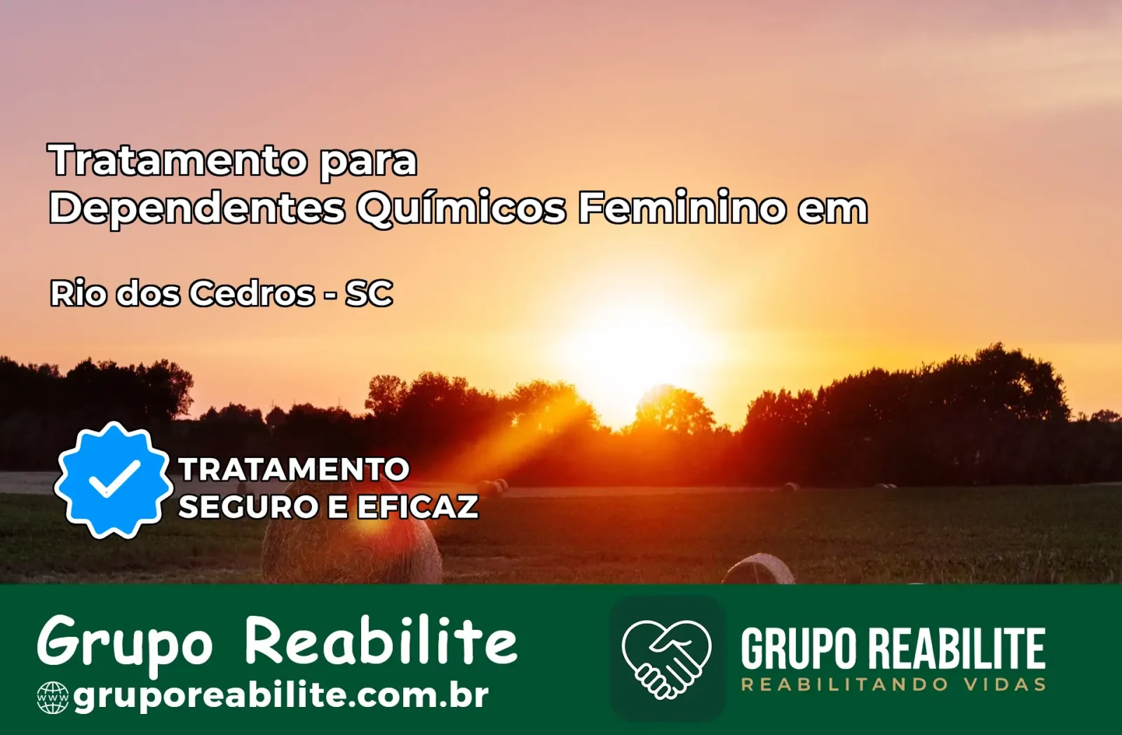 Tratamento para Dependentes Químicos Feminino em Rio dos Cedros – SC