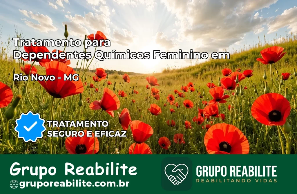 Tratamento para Dependentes Químicos Feminino em Rio Novo – MG