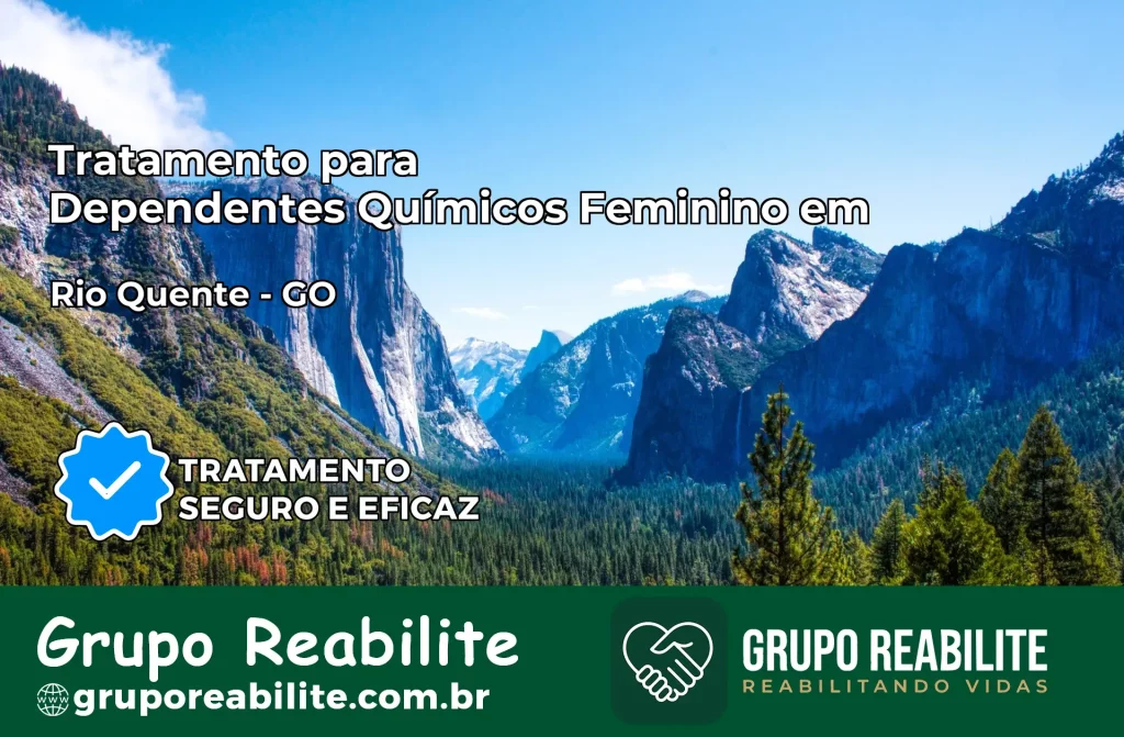 Tratamento para Dependentes Químicos Feminino em Rio Quente – GO
