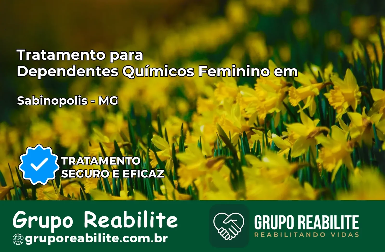Tratamento para Dependentes Químicos Feminino em Sabinópolis – MG