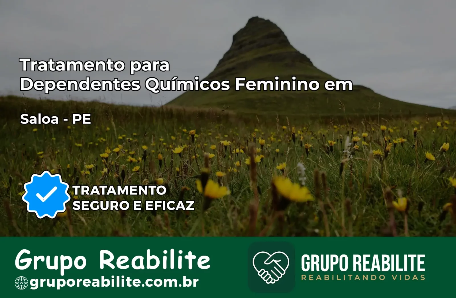 Tratamento para Dependentes Químicos Feminino em Saloá – PE