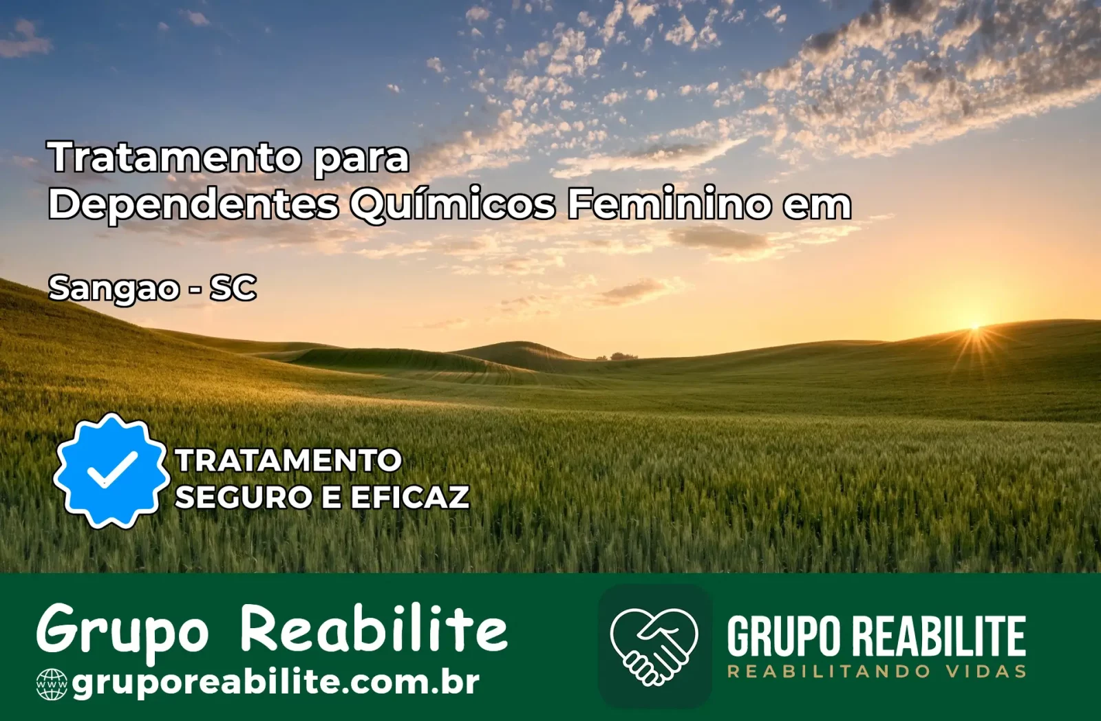 Tratamento para Dependentes Químicos Feminino em Sangão – SC