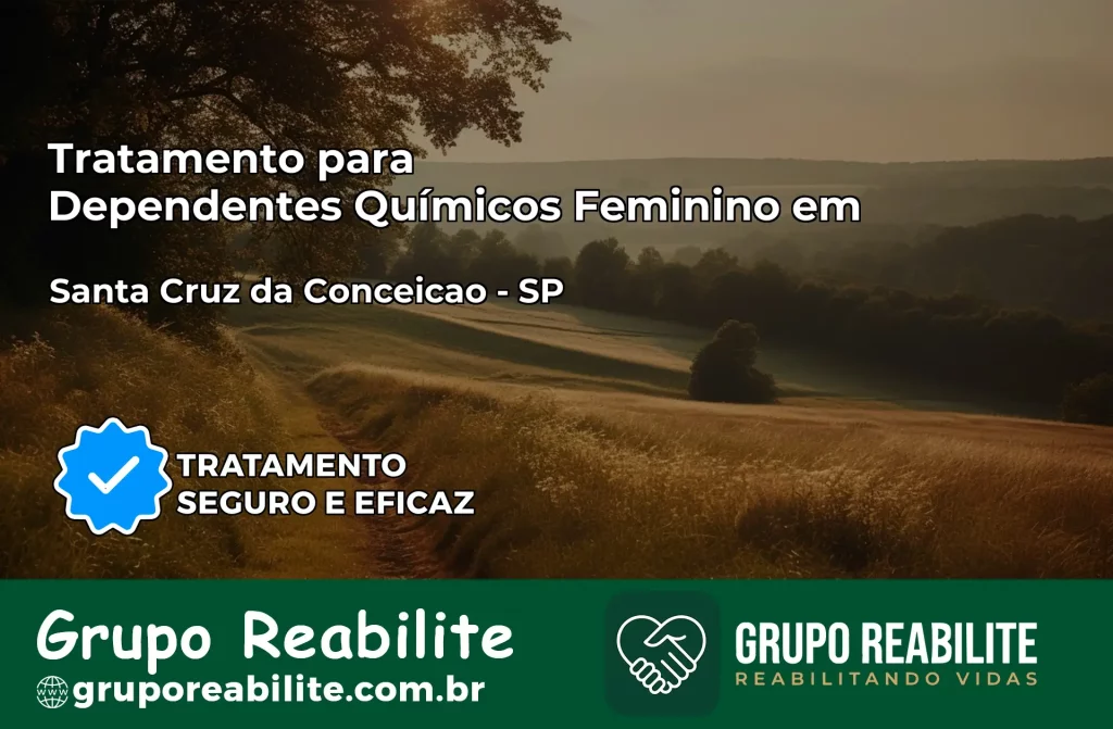 Tratamento para Dependentes Químicos Feminino em Santa Cruz da Conceição – SP