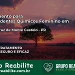 Tratamento para Dependentes Químicos Feminino em Santa Cruz de Monte Castelo – PR