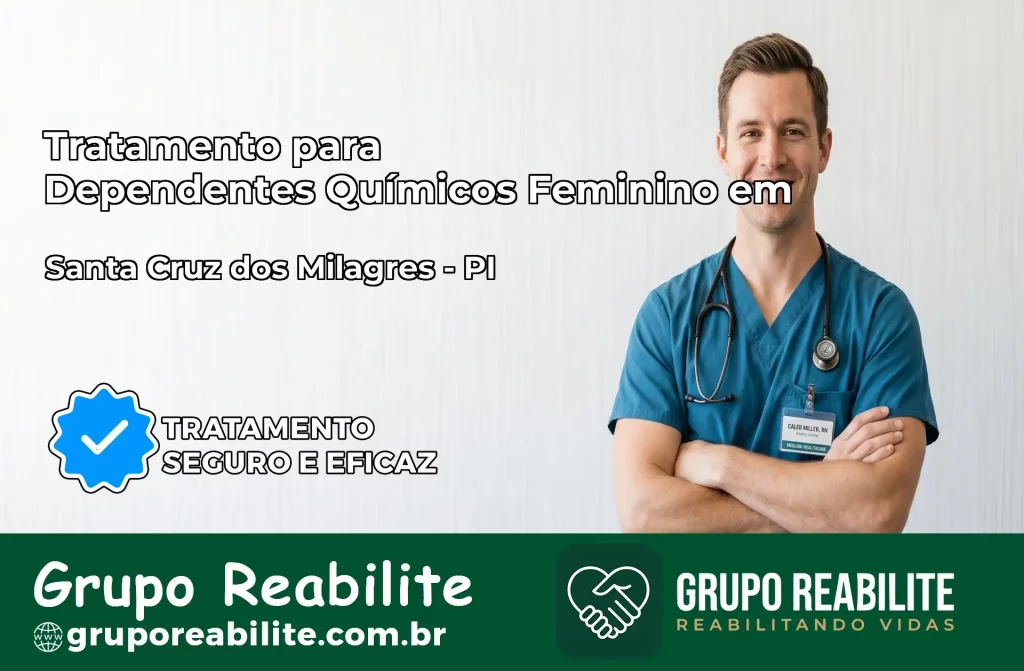 Tratamento para Dependentes Químicos Feminino em Santa Cruz dos Milagres – PI