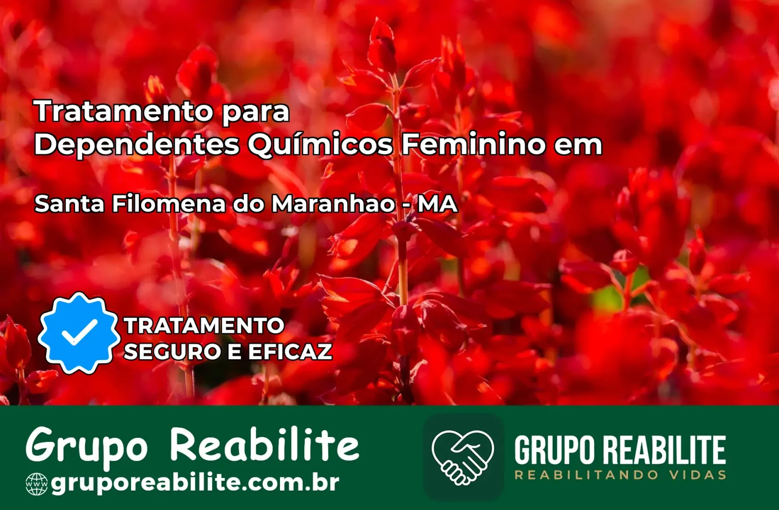 Tratamento para Dependentes Químicos Feminino em Santa Filomena do Maranhão – MA