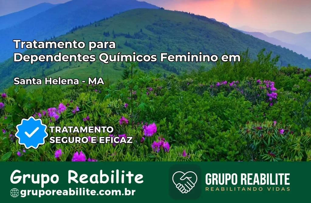 Tratamento para Dependentes Químicos Feminino em Santa Helena – MA