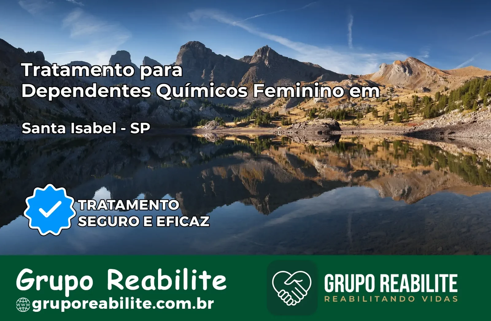 Tratamento para Dependentes Químicos Feminino em Santa Isabel – SP