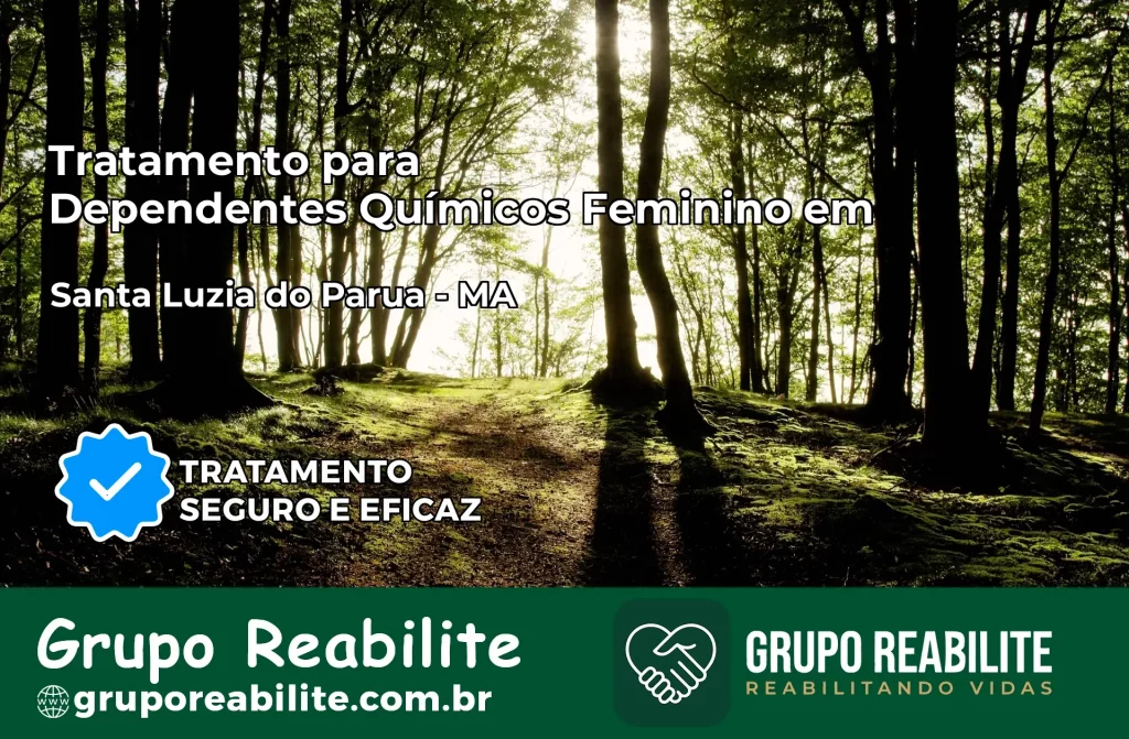 Tratamento para Dependentes Químicos Feminino em Santa Luzia do Paruá – MA