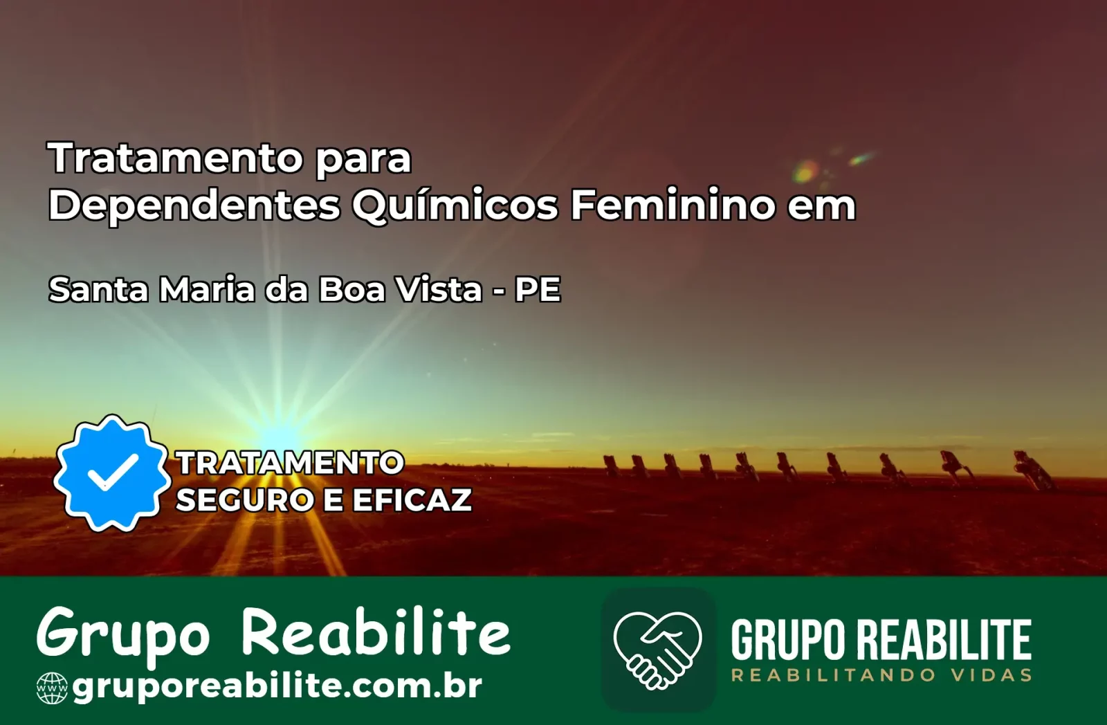 Tratamento para Dependentes Químicos Feminino em Santa Maria da Boa Vista – PE