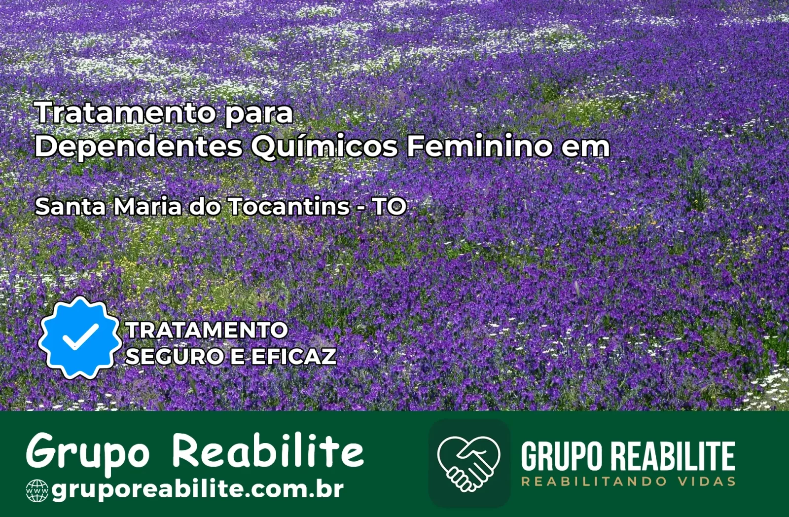 Tratamento para Dependentes Químicos Feminino em Santa Maria do Tocantins – TO