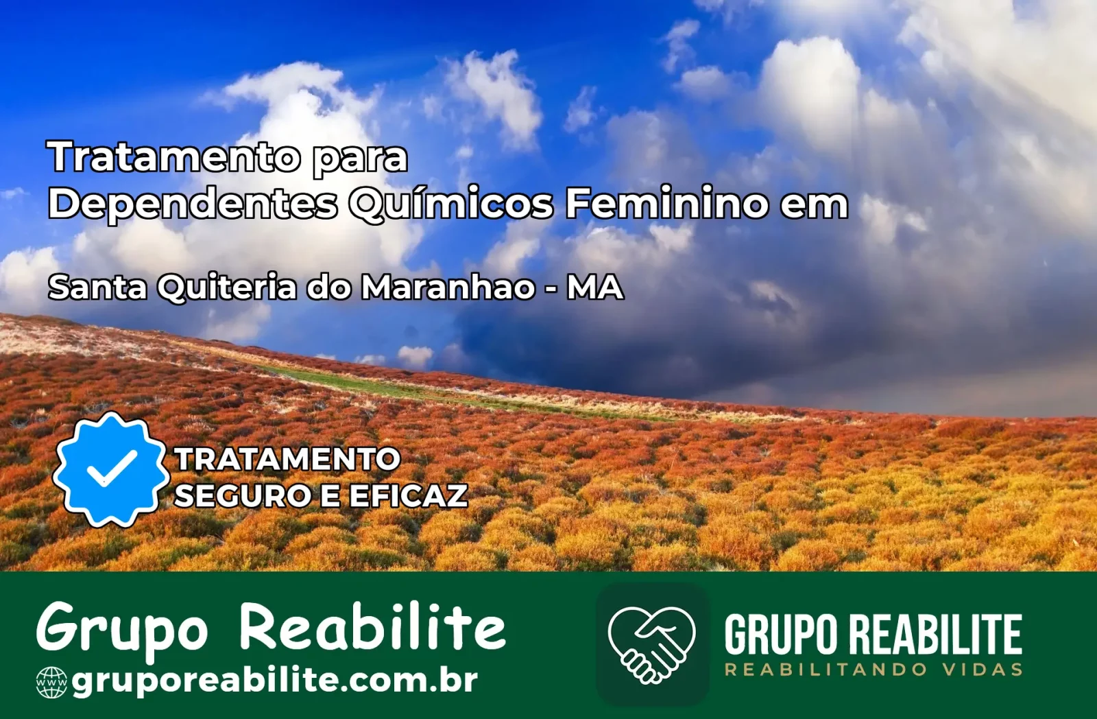 Tratamento para Dependentes Químicos Feminino em Santa Quitéria do Maranhão – MA
