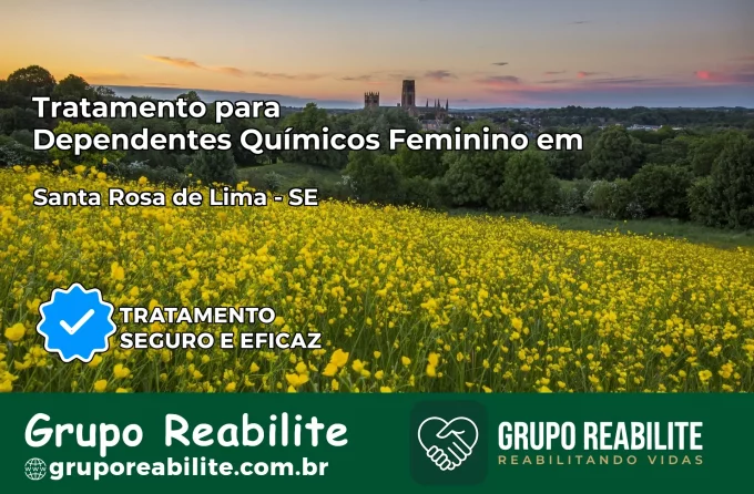 Tratamento para Dependentes Químicos Feminino em Santa Rosa de Lima – SE