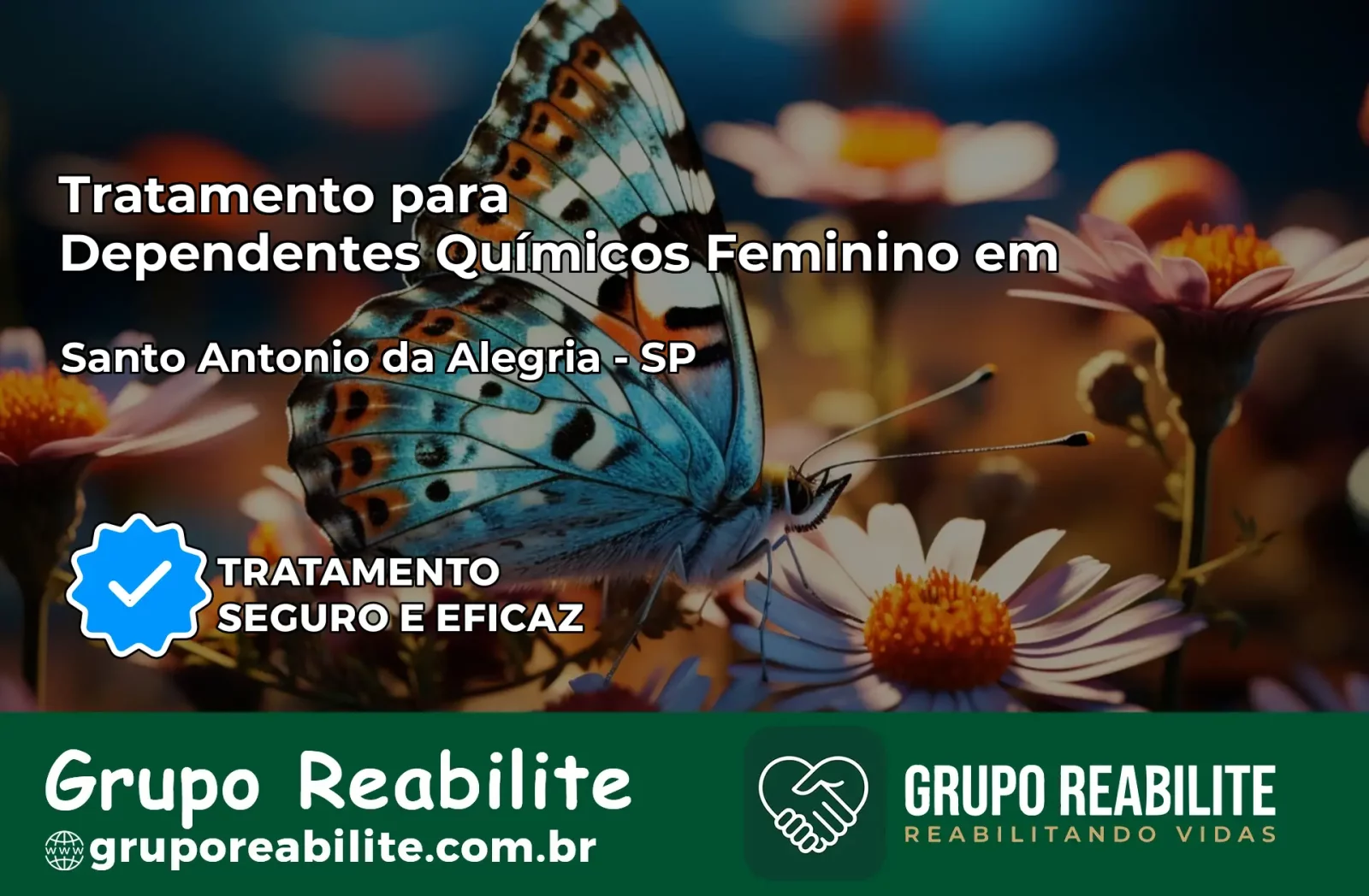 Tratamento para Dependentes Químicos Feminino em Santo Antônio da Alegria – SP