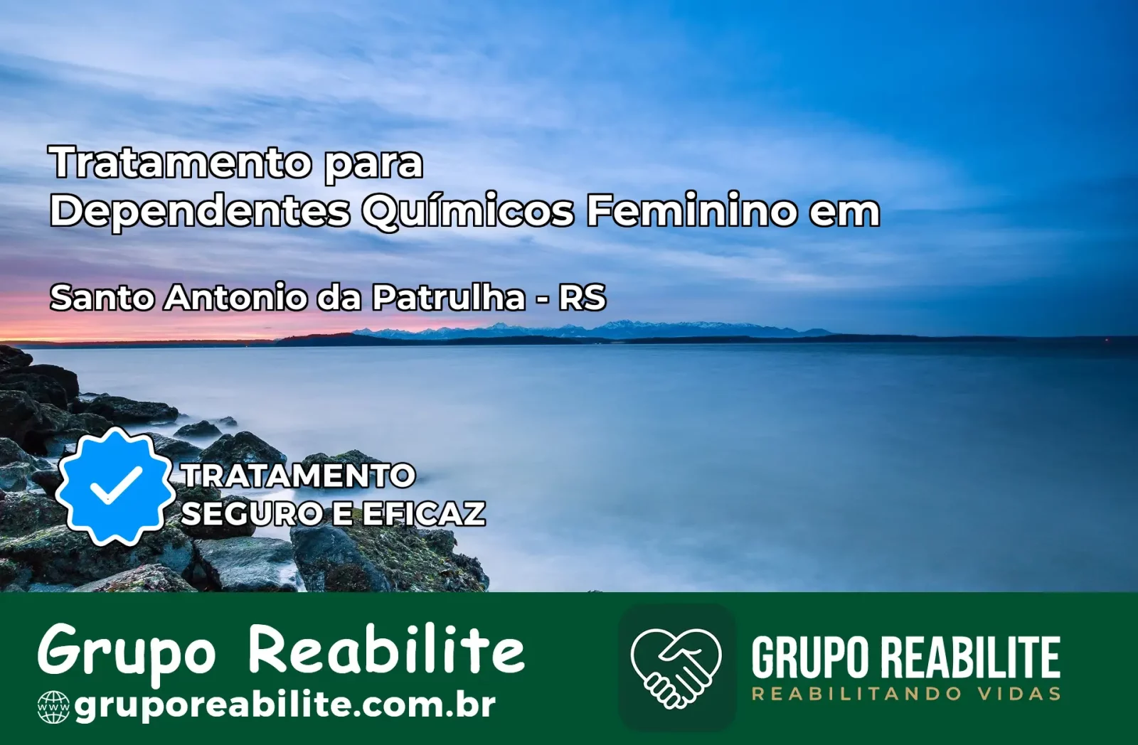 Tratamento para Dependentes Químicos Feminino em Santo Antônio da Patrulha – RS