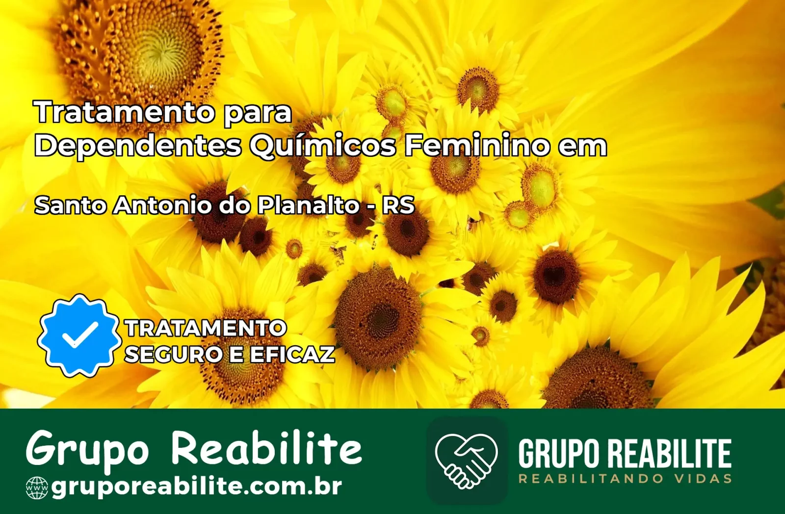 Tratamento para Dependentes Químicos Feminino em Santo Antônio do Planalto – RS