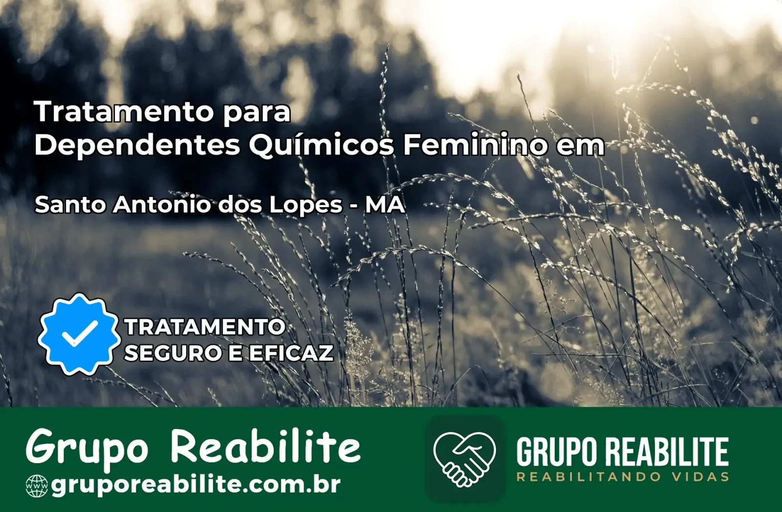 Tratamento para Dependentes Químicos Feminino em Santo Antônio dos Lopes – MA