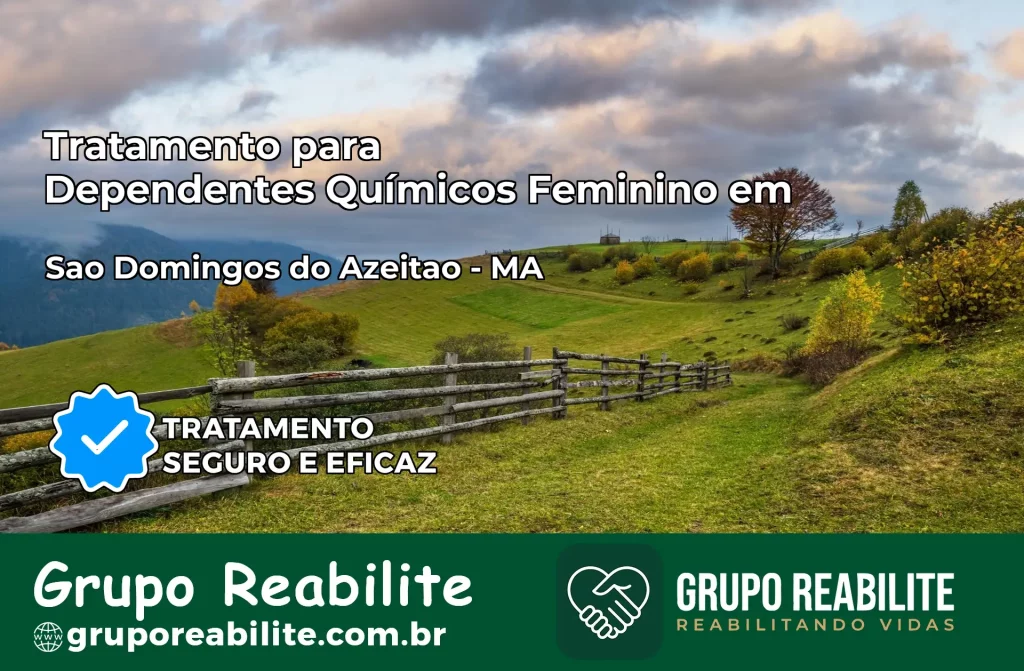 Tratamento para Dependentes Químicos Feminino em São Domingos do Azeitão – MA