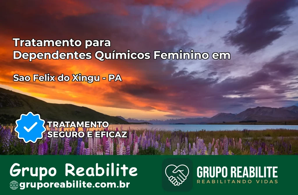 Tratamento para Dependentes Químicos Feminino em São Félix do Xingu – PA