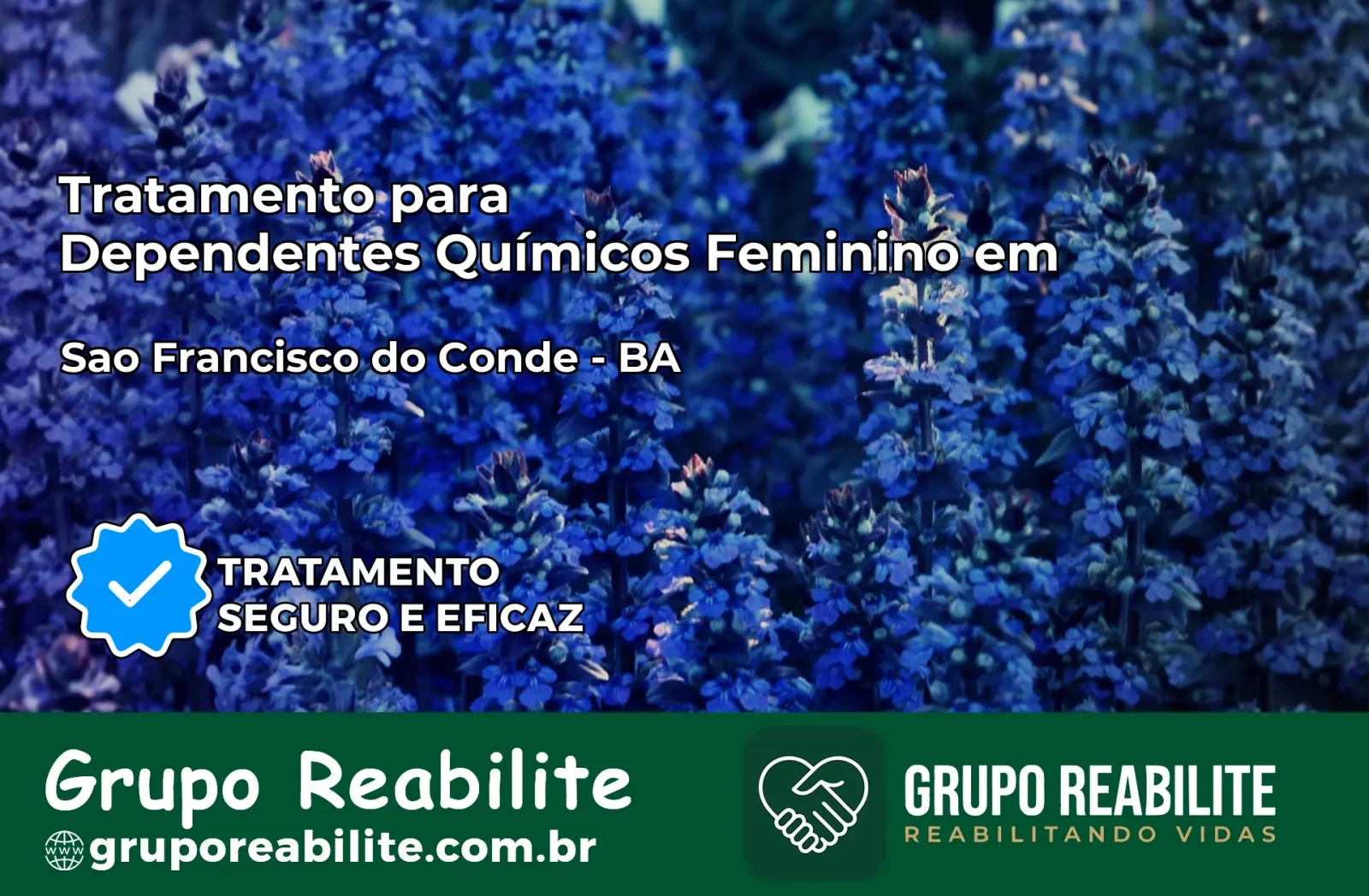 Tratamento para Dependentes Químicos Feminino em São Francisco do Conde – BA