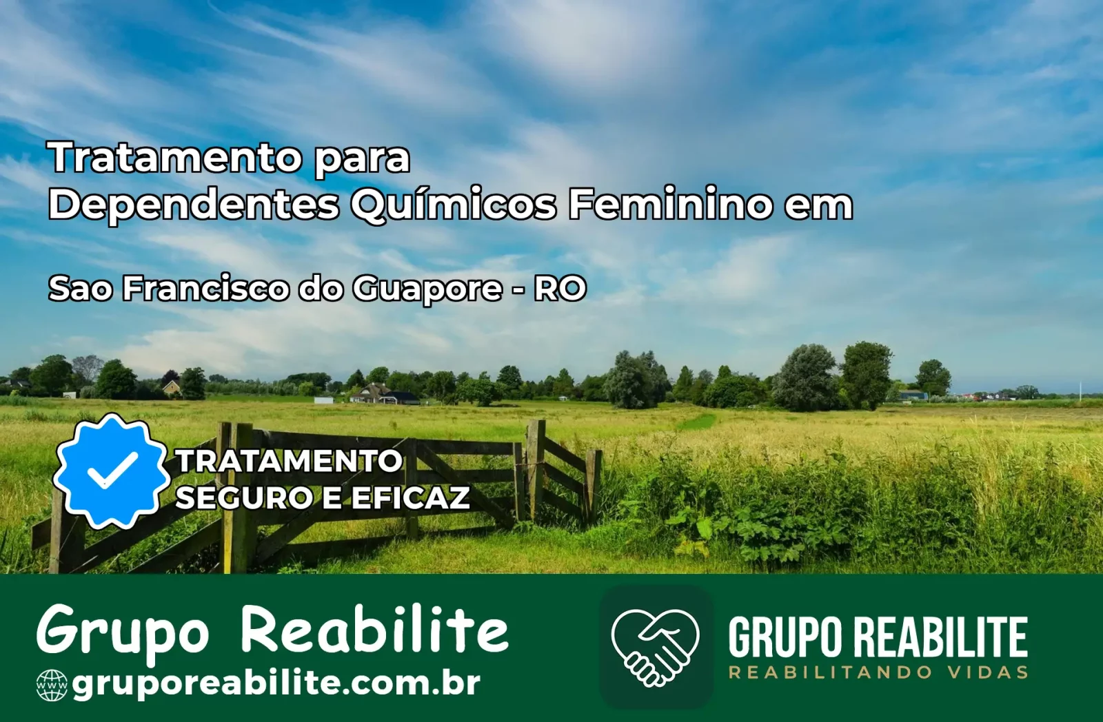 Tratamento para Dependentes Químicos Feminino em São Francisco do Guaporé – RO