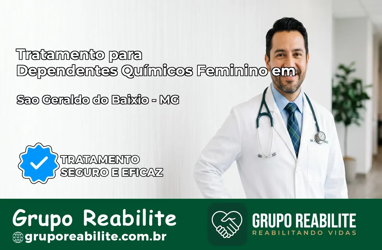 Tratamento para Dependentes Químicos Feminino em São Geraldo do Baixio – MG