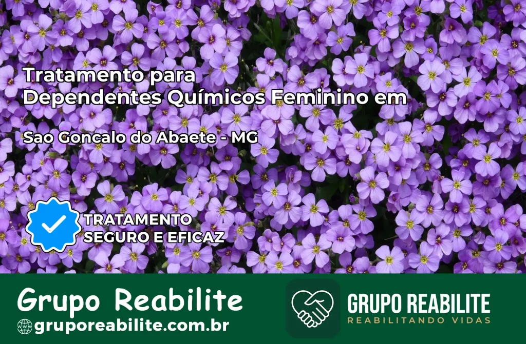 Tratamento para Dependentes Químicos Feminino em São Gonçalo do Abaeté – MG