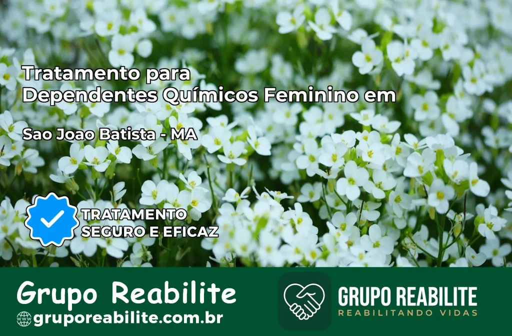 Tratamento para Dependentes Químicos Feminino em São João Batista – MA