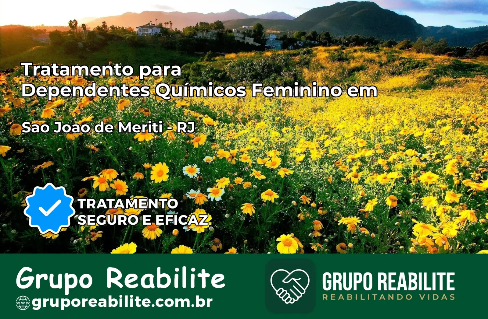 Tratamento para Dependentes Químicos Feminino em São João de Meriti – RJ