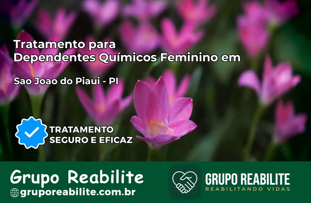 Tratamento para Dependentes Químicos Feminino em São João do Piauí – PI