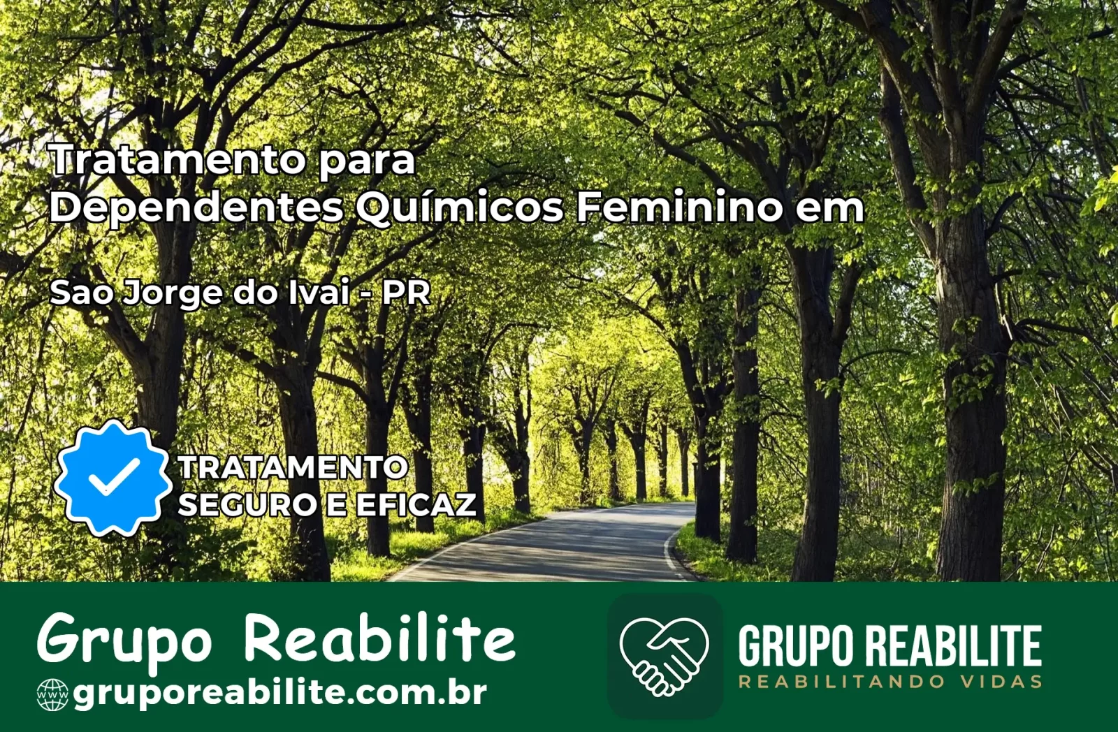 Tratamento para Dependentes Químicos Feminino em Siqueira Campos – PR