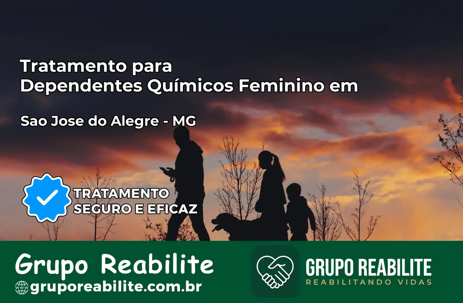 Tratamento para Dependentes Químicos Feminino em São José do Alegre – MG