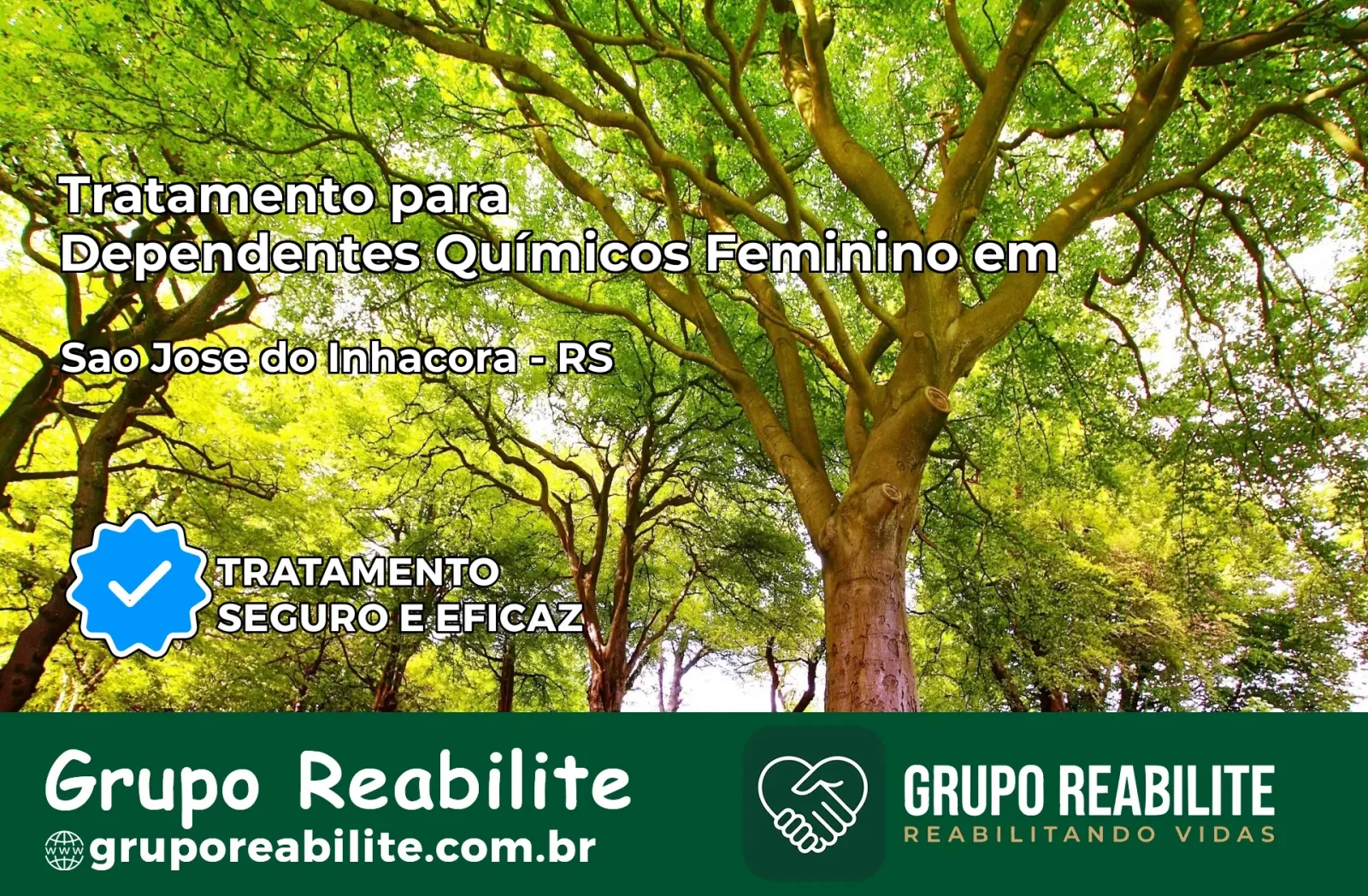 Tratamento para Dependentes Químicos Feminino em São José do Inhacorá – RS