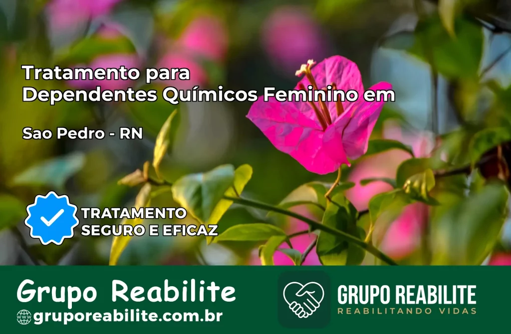 Tratamento para Dependentes Químicos Feminino em São Pedro – RN