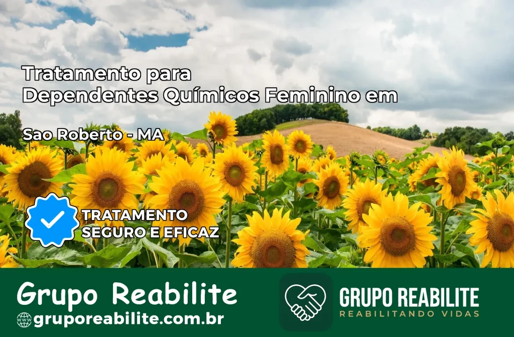 Tratamento para Dependentes Químicos Feminino em São Roberto – MA