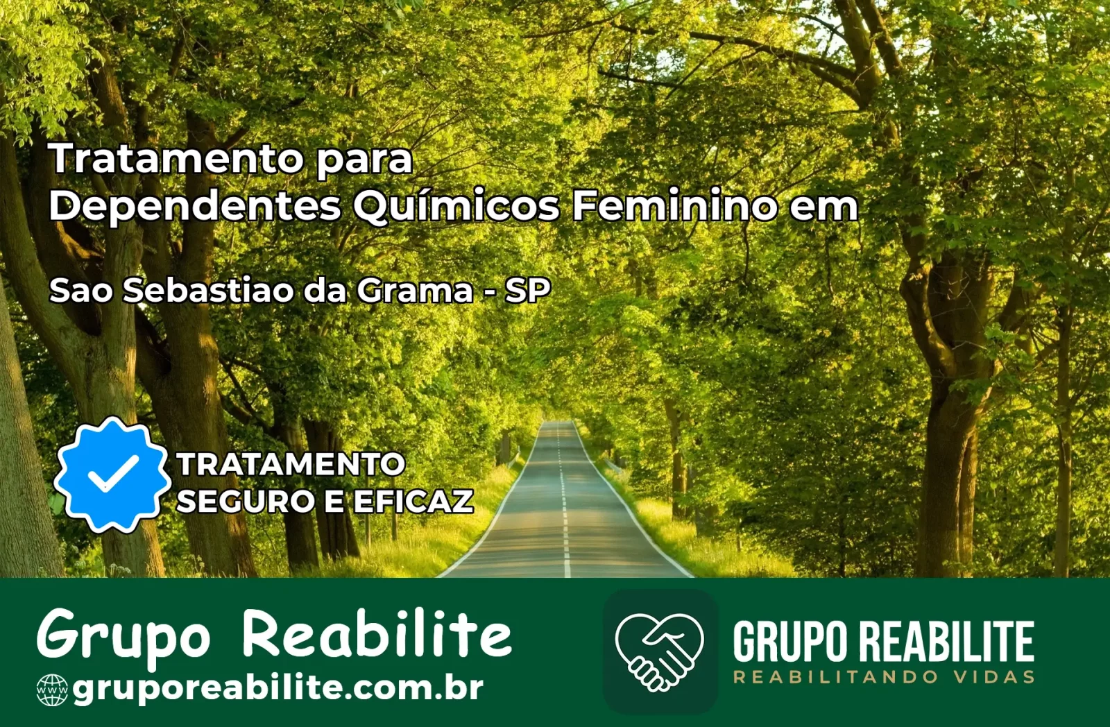Tratamento para Dependentes Químicos Feminino em São Sebastião da Grama – SP