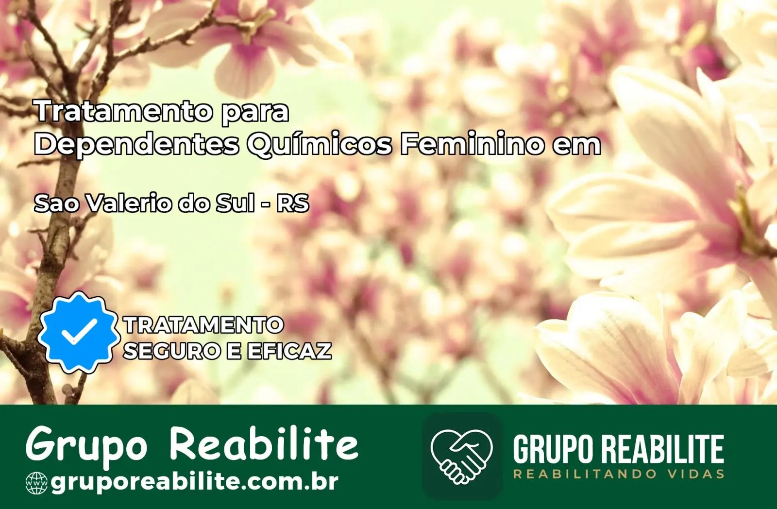 Tratamento para Dependentes Químicos Feminino em São Valério do Sul – RS
