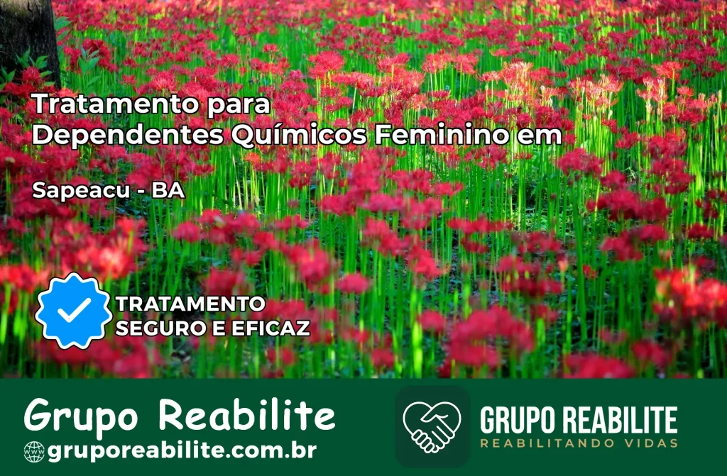 Tratamento para Dependentes Químicos Feminino em Sapeaçu – BA