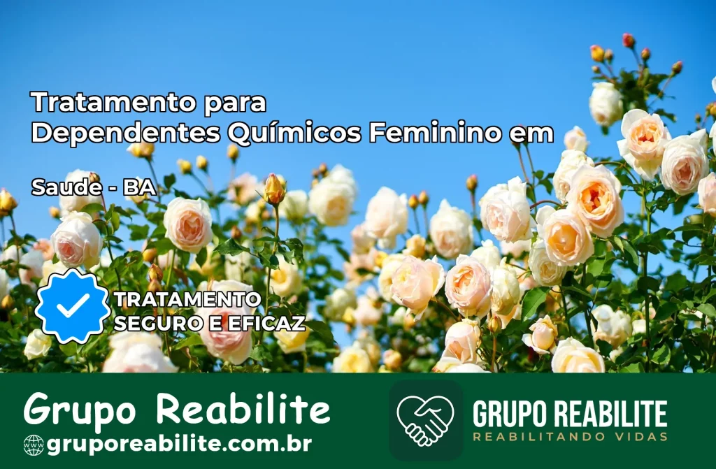 Tratamento para Dependentes Químicos Feminino em Saúde – BA