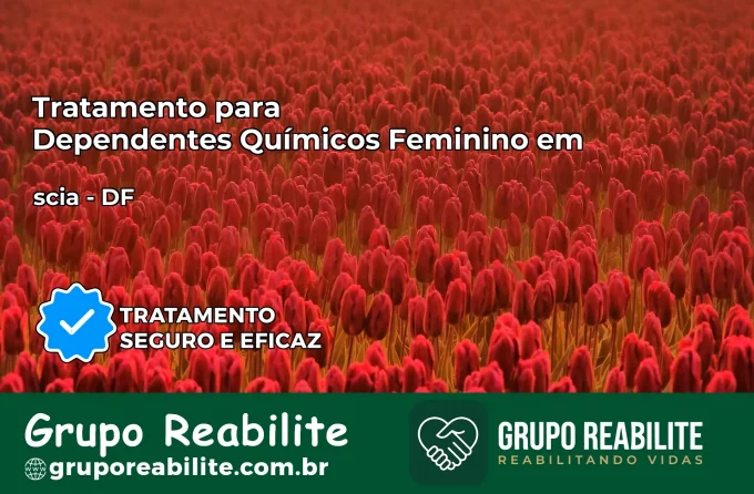 Tratamento para Dependentes Químicos Feminino em scia – DF