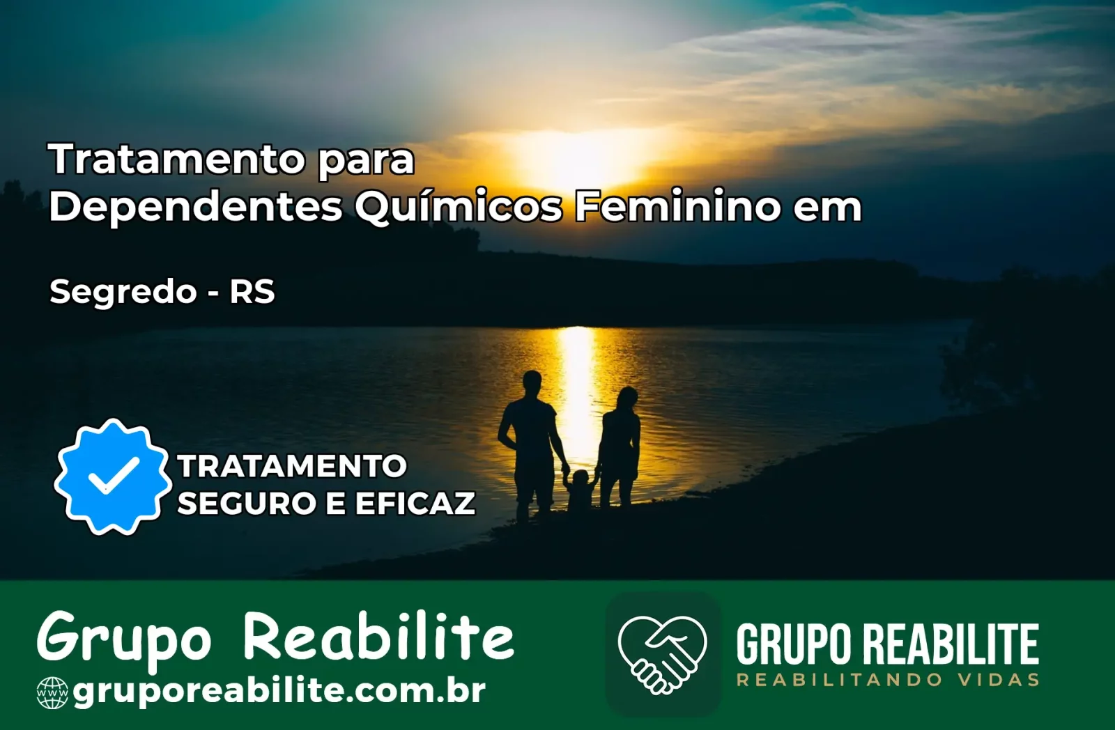 Tratamento para Dependentes Químicos Feminino em Segredo – RS