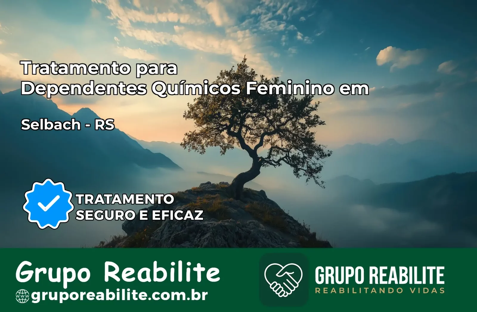 Tratamento para Dependentes Químicos Feminino em Selbach – RS