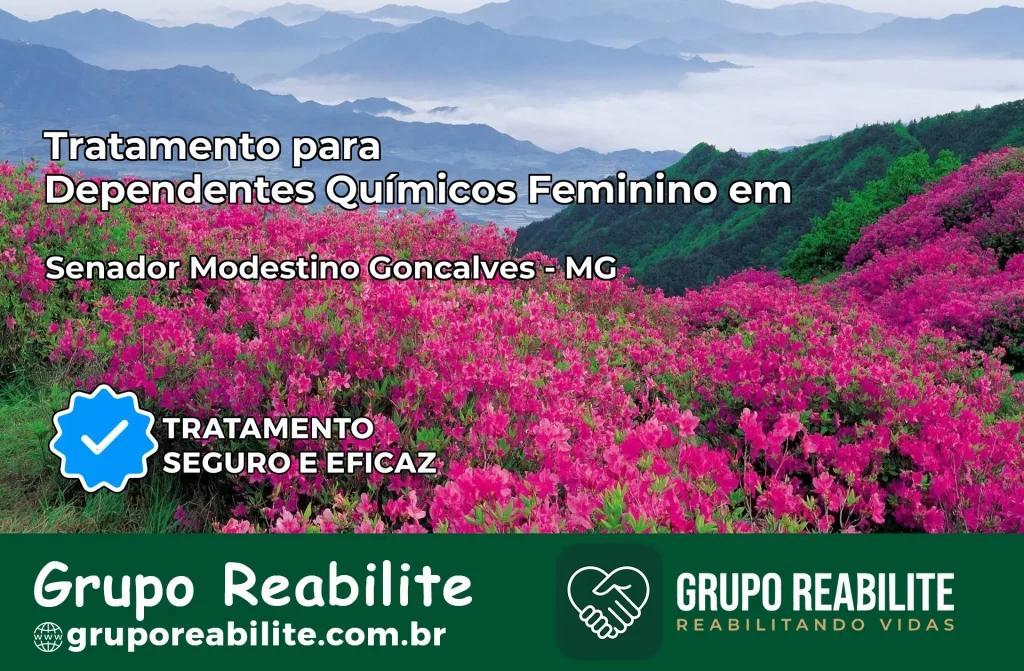 Tratamento para Dependentes Químicos Feminino em Senador Modestino Gonçalves – MG