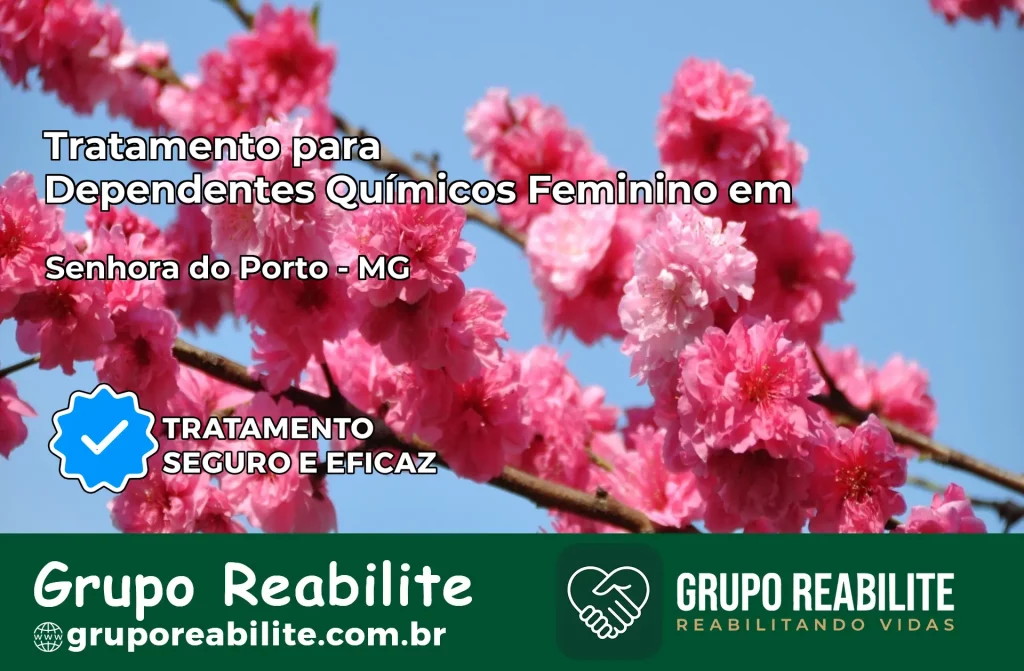 Tratamento para Dependentes Químicos Feminino em Senhora do Porto – MG