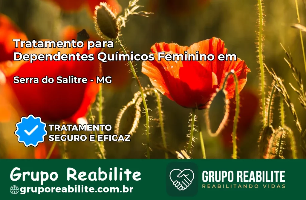 Tratamento para Dependentes Químicos Feminino em Serra do Salitre – MG